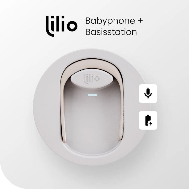 Lilio - Das smarte Babyarmband | misst Herzfrequenz, Blutsauerstoffsättigung & Wohlfühltemperatur.