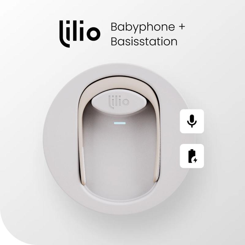 Lilio - Das smarte Babyarmband | misst Herzfrequenz, Blutsauerstoffsättigung (Pulsoximeter) & Wohlfühltemperatur.